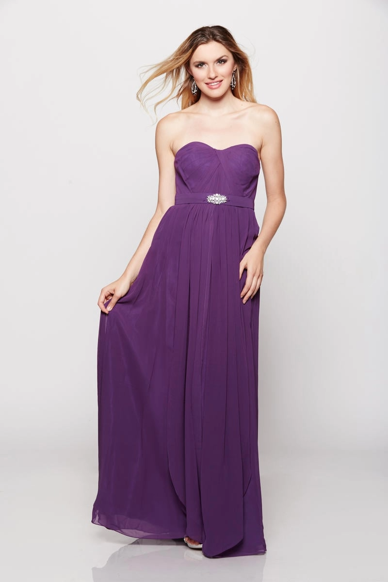 Last Dress: Strapless Chiffon Dress_E1582_PURPLE_12